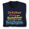 Personalized Your Month Sunshine T-Shirt Or Sweatshirt