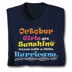 Personalized Your Month Sunshine T-Shirt Or Sweatshirt