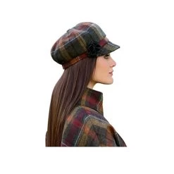 Irish Plaid Newsboy Caps -Fashion Paradise CBC506 HUx REV