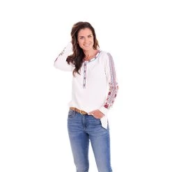 Embroidered Thermal Top -Fashion Paradise CCC052 b