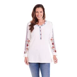 Embroidered Thermal Top -Fashion Paradise CCC052 e
