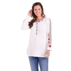 Embroidered Thermal Top -Fashion Paradise CCC052 f