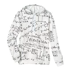 Math Equations Hooded Sweatshirt