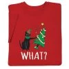 What? Christmas Cat Tee