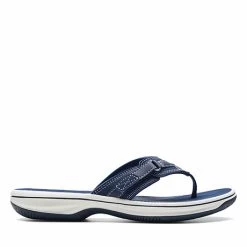 Breeze Sea Comfort Sandal By Clarks - Core Colors -Fashion Paradise F26125 NV B