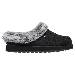 Skechers Women's Keepsakes Slippers -Fashion Paradise F31204 charcoal E
