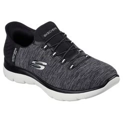 Skechers Summit Hands Free Slip-ins Dazzling Haze Sneakers -Fashion Paradise F49937 BKW A