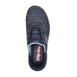 Skechers Summit Hands Free Slip-ins Dazzling Haze Sneakers -Fashion Paradise F49937 NVPR B