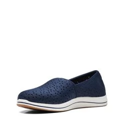 Clarks® Breeze Emily Loafer -Fashion Paradise F61713 NVY C