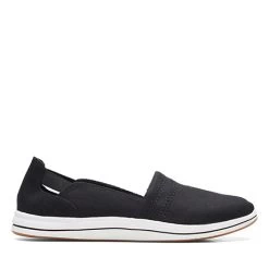 Clarks Breeze Step II Slip-On Shoes -Fashion Paradise F61727 BK A