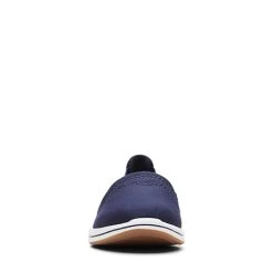 Clarks Breeze Step II Slip-On Shoes -Fashion Paradise F61727 NAVY B
