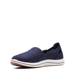 Clarks Breeze Step II Slip-On Shoes -Fashion Paradise F61727 NAVY C