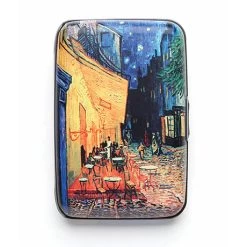 Fine Art Identity Protection RFID Wallet - Van Gogh Café Terrace