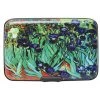 Fine Art Identity Protection RFID Wallet - Van Gogh Irises