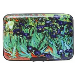 Fine Art Identity Protection RFID Wallet - Van Gogh Irises