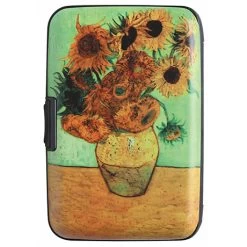 Fine Art Identity Protection RFID Wallet - Van Gogh Sunflowers