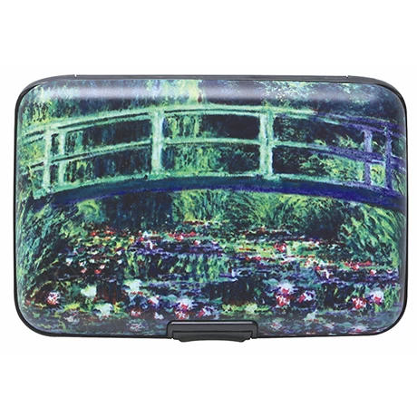 Fine Art Identity Protection RFID Wallet - Monet Water Lillies 1 Fine Art Identity Protection RFID Wallet - Monet Water Lillies