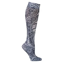 Celeste Stein® Women's Printed Closed Toe Mild Compression Knee High Stockings - Wide Calf - Tie Dye 4 Celeste Stein® Women's Printed Closed Toe Mild Compression Knee High Stockings - Wide Calf - Tie Dye - Image 4