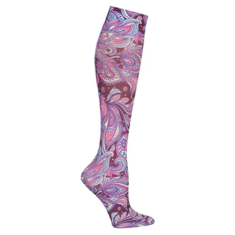 Celeste Stein® Women's Printed Closed Toe Mild Compression Knee High Stocking - Katrina 1 Celeste Stein® Women's Printed Closed Toe Mild Compression Knee High Stocking - Katrina