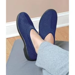 Spring Step Stretch Knit Slip On Shoes -Fashion Paradise FD7092 C