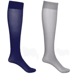 Celeste Stein® Opaque Closed Toe Mild Compression Trouser Socks - 2 Pack