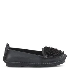 Roses Loafers -Fashion Paradise FL0442Black C