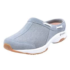 Easy Spirit TravelPort Sport Clogs 22 Easy Spirit TravelPort Sport Clogs -Fashion Paradise FL1582 Light Grey A