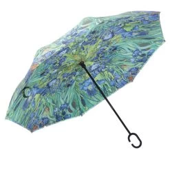 Fine Art Umbrella 14 Fine Art Umbrella -Fashion Paradise HAK482 irises