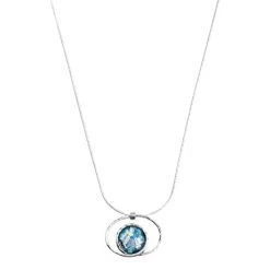 Roman Glass In Orbit Necklace