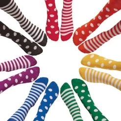 Stripes And Polka Dots Socks Collection