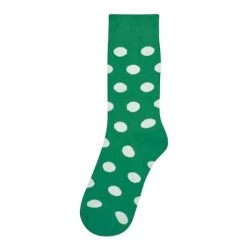 Stripes And Polka Dots Socks Collection -Fashion Paradise HAN267 DOT GREEN
