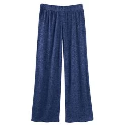 Fleece Flyaway Lounge Pants -Fashion Paradise HAN722 BLUE BACK