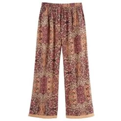 William Morris Lounge Pants -Fashion Paradise HAQ707 RED BACK