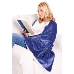 Wearable Fleece Throw -Fashion Paradise HAU726 twilightblue MOD 0118 3
