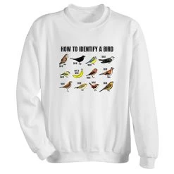 How To Identify A Bird T-Shirt Or Sweatshirt -Fashion Paradise HAV971S