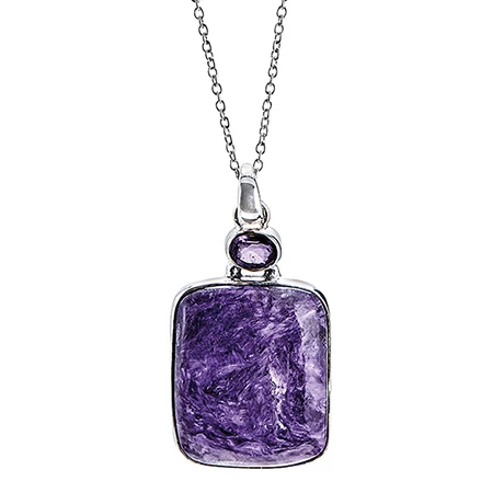 Charoite Necklace 1 Charoite Necklace