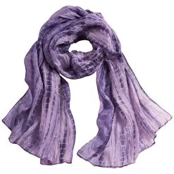 Amethyst Silk Scarf