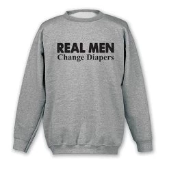 Real Men T-Shirt Or Sweatshirt -Fashion Paradise HBC481S