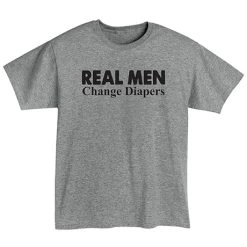 Real Men T-Shirt Or Sweatshirt -Fashion Paradise HBC481T