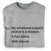 Support Animal T-Shirt Or Sweatshirt