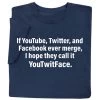 Social Media Merge T-Shirt Or Sweatshirt