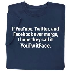 Social Media Merge T-Shirt Or Sweatshirt