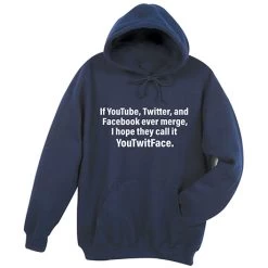 Social Media Merge T-Shirt Or Sweatshirt -Fashion Paradise HBC561 HOODED