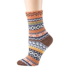 Womens Fair Isle Sock Set -Fashion Paradise HBD716 f
