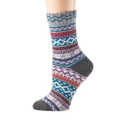 Womens Fair Isle Sock Set -Fashion Paradise HBD716 j