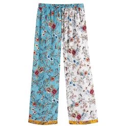 Floral Print Patch Pajamas 5 Floral Print Patch Pajamas -Fashion Paradise HBE037 PANTS