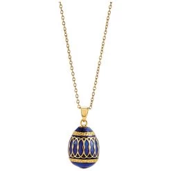Faberge-Style Egg Necklace -Fashion Paradise HBF056 B