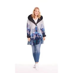 Rainy Day In Paris Raincoat -Fashion Paradise HBF612 paris MOD front 0056