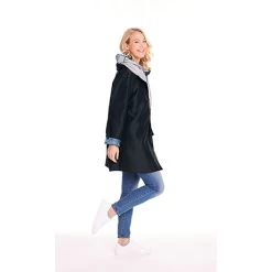 Rainy Day In Paris Raincoat -Fashion Paradise HBF612 paris b MOD front 0043