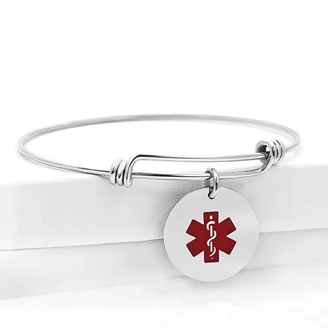 Personalized Medical ID Bracelet 1 Personalized Medical ID Bracelet